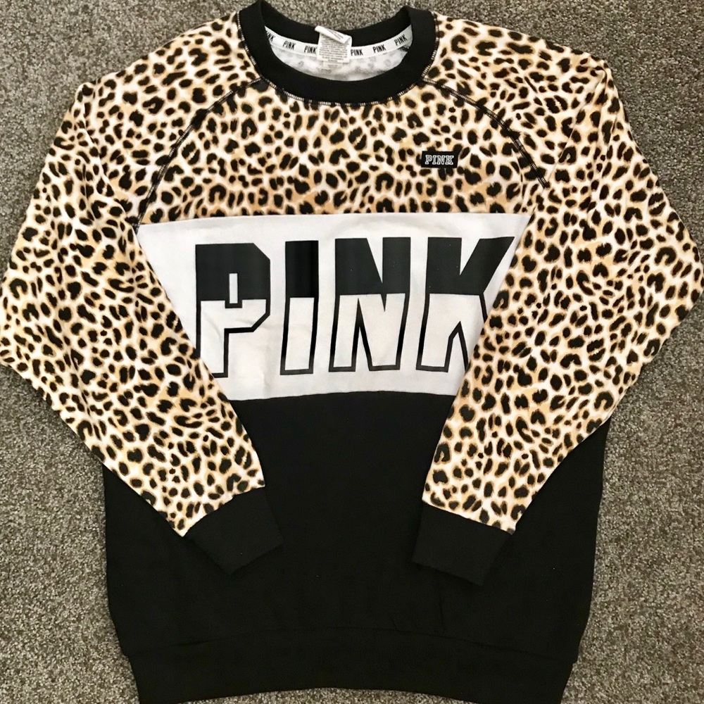 Victoria Secret PINK Cheetah Sweater